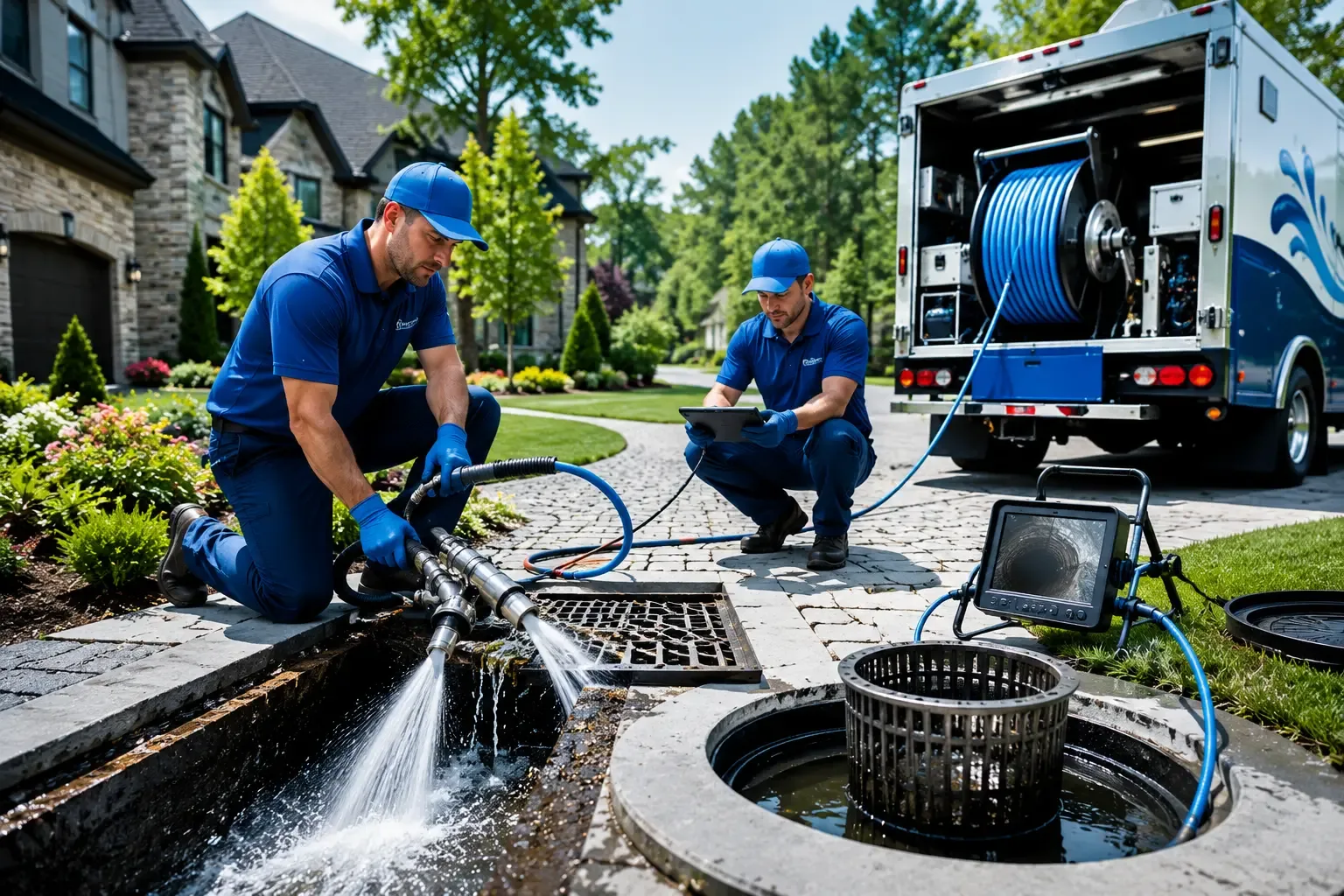 Local outdoor drain cleaning professionals in Frontenac, KS
