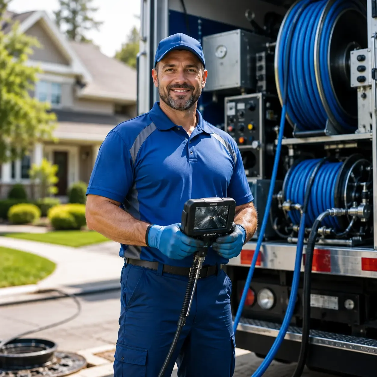 Local outdoor drain cleaning specialists in Frontenac, KS